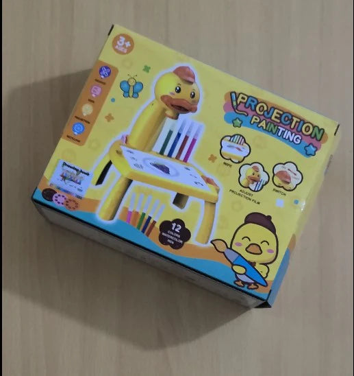 Projection Painting Drawing Projector Table for Kids