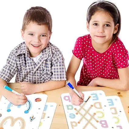 Reusable Practice Tracing Book for Kids